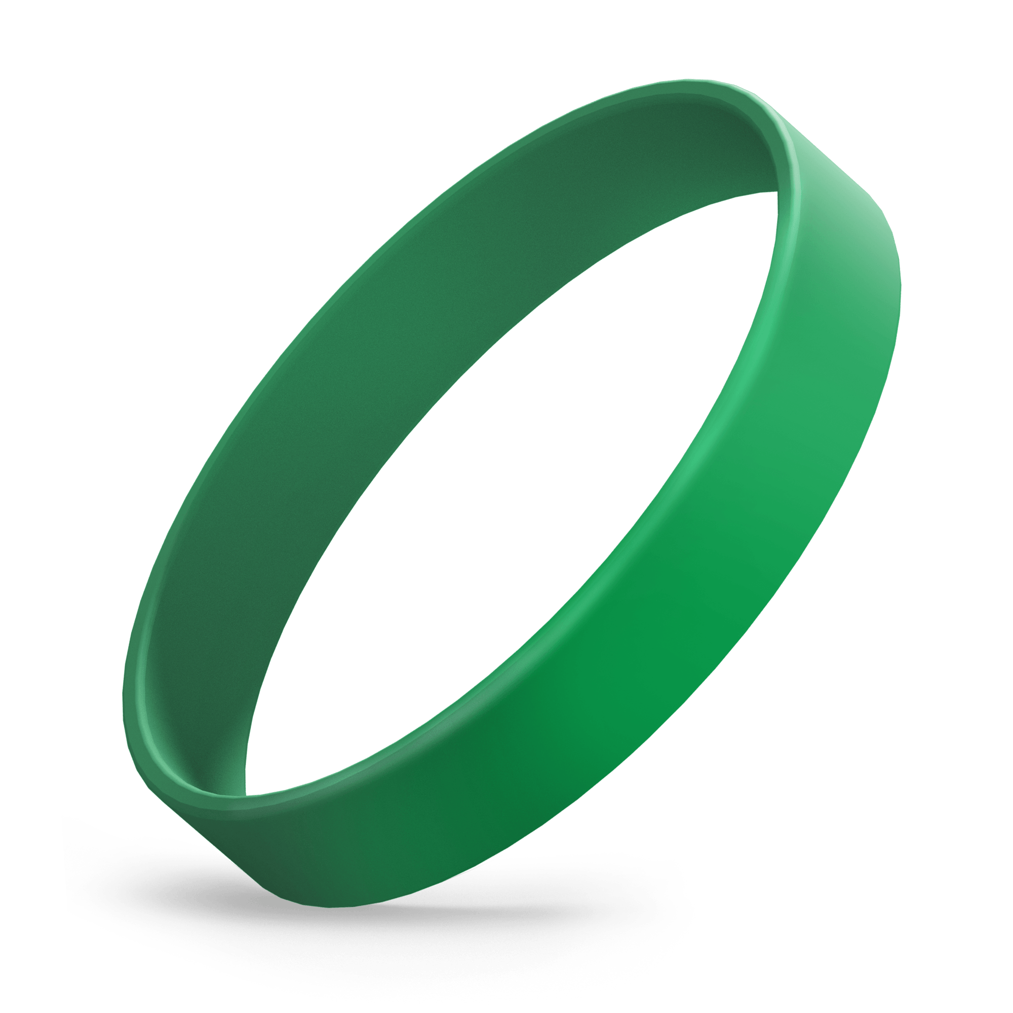 Green 2025 silicone bracelets